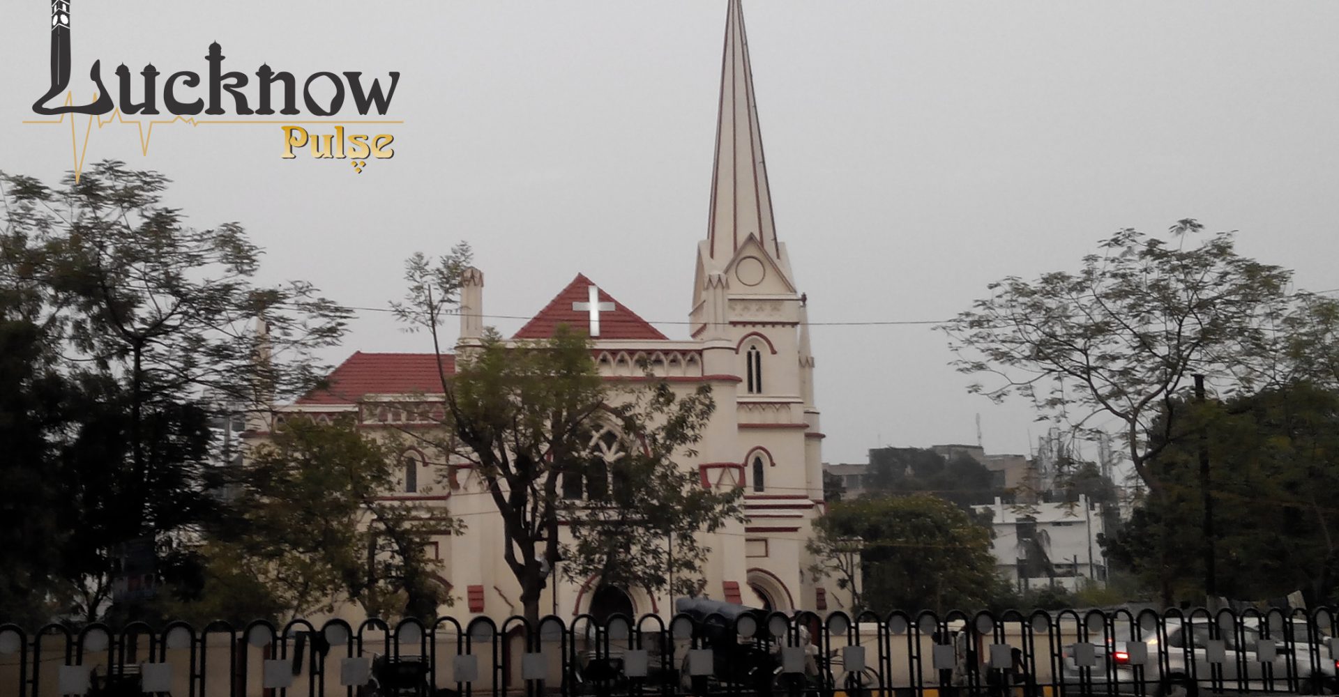 Picture of Christ Church at hazratganj in lucknow