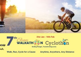 LucknowPulse is Digital Media partner for Ehsaas Walkathon Cyclothon 2021 to raise funds for food bank initiative