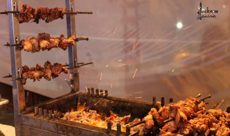 Barbecued chicken - Lucknow Street Food