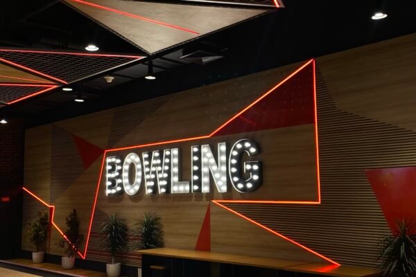 BOWLING signage at Palassio Mall, Lucknow