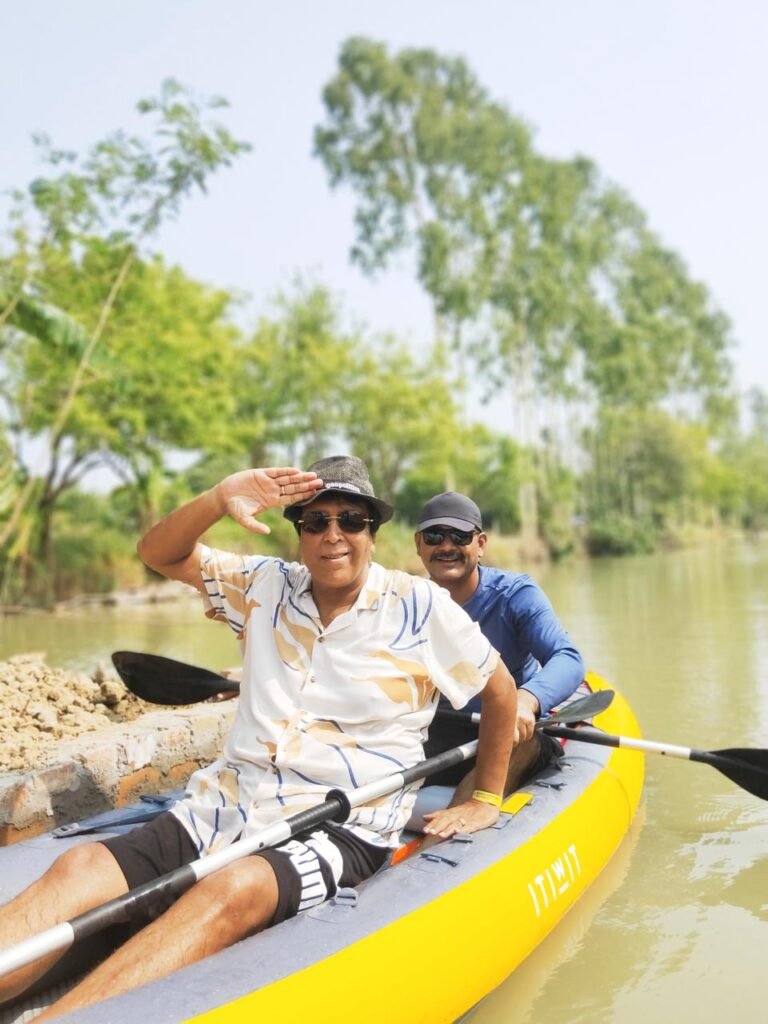 Kayaking at Vintage Village during the Mango Festival, June 23, 2024